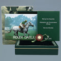 Rolex Datejust 6605 Yellow Gold Two Tone Jubilee Champagne Watch Box