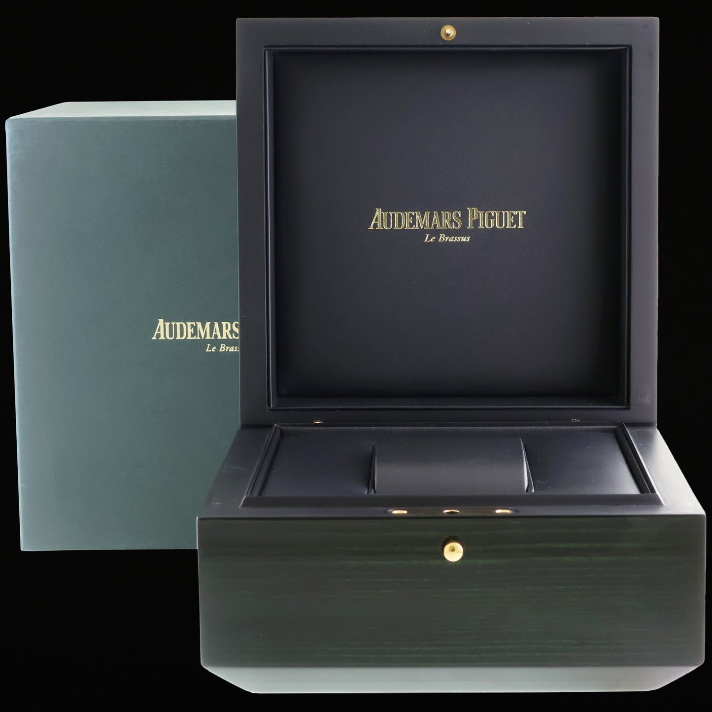 Mint Audemars Piguet Royal Oak Open Work Skeleton 39mm Steel 15305ST Watch Box