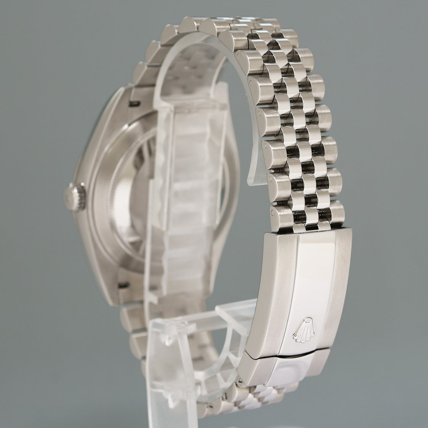 PAPERS MINT Rolex DateJust 41 Blue Diamond Jubilee Fluted 126334 Watch Box