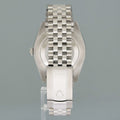 2024 NEW Rolex DateJust 41 Blue Diamond Jubilee White Gold Fluted 126334 Watch Box