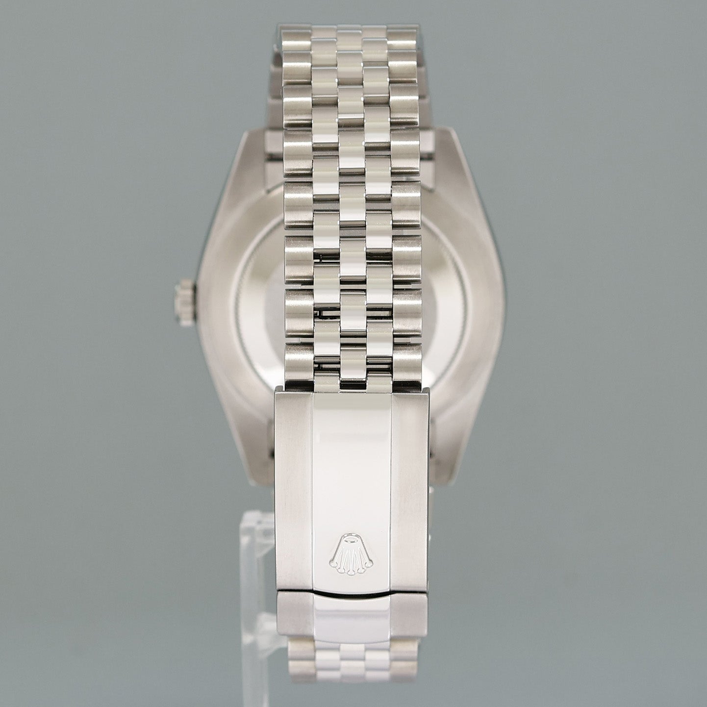 PAPERS MINT Rolex DateJust 41 Blue Diamond Jubilee Fluted 126334 Watch Box