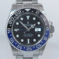 2016 Rolex GMT Master II 116710 BLNR Steel Ceramic Batman Blue Watch Box