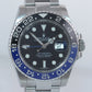 2017 PAPERS MINT Rolex GMT Master II 116710 BLNR Steel Ceramic Batman Blue Watch