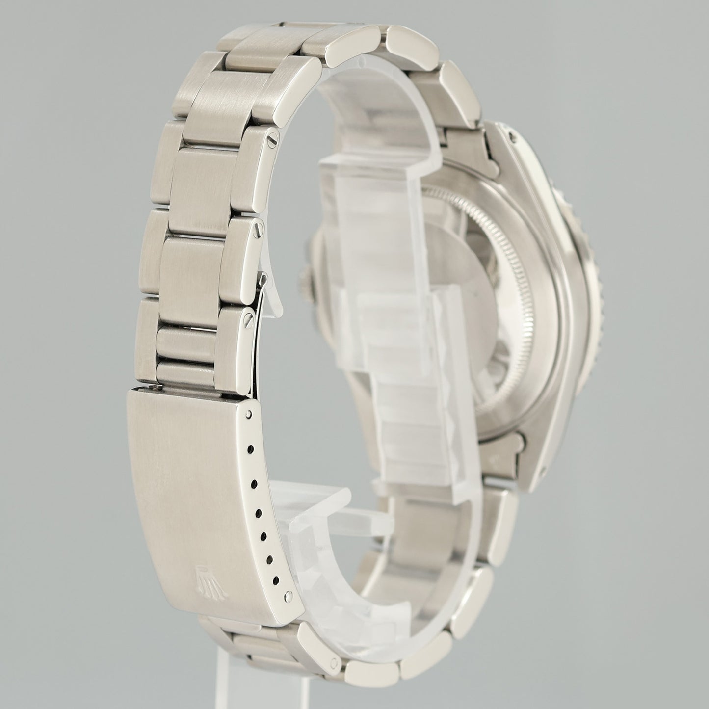 MINT Rolex 16710 GMT-Master II Pepsi Blue Red 40mm Tritium Steel Watch Box