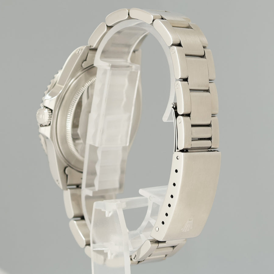 MINT Rolex 16710 GMT-Master II Pepsi Blue Red 40mm Tritium Steel Watch Box