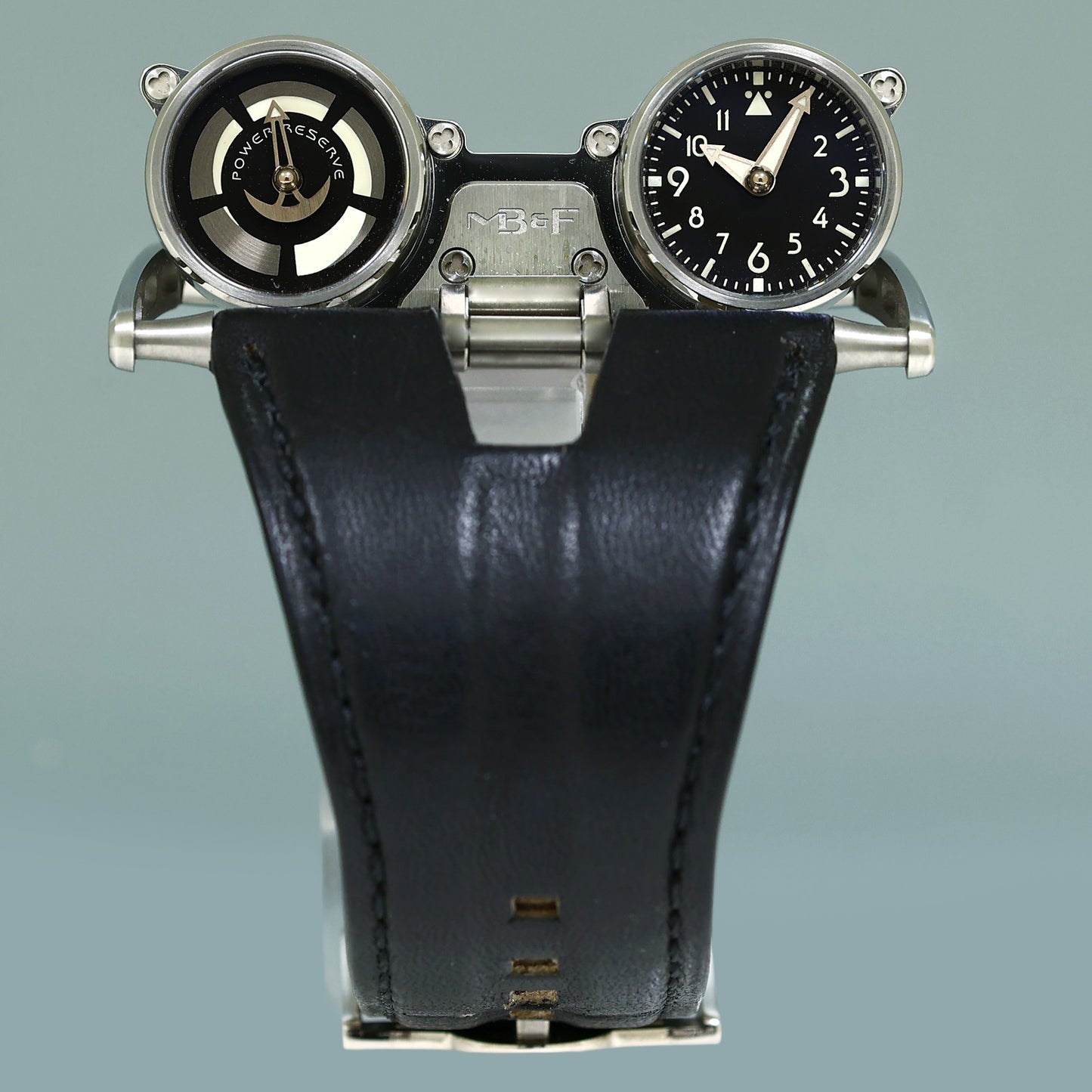MINT PAPERS MB&F HM4 Final Edition 8 Pieces Thunderbolt Titanium Steel Aviator Watch