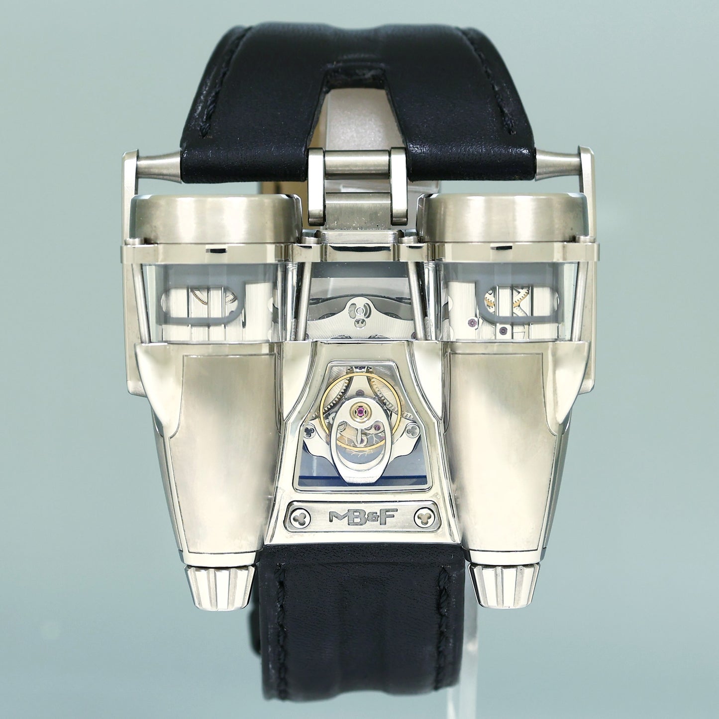 MINT PAPERS MB&F HM4 Final Edition 8 Pieces Thunderbolt Titanium Steel Aviator Watch