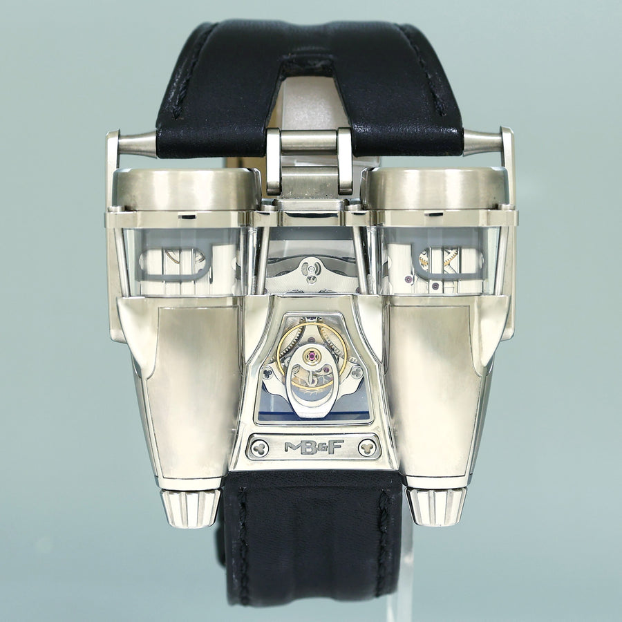 MINT PAPERS MB&F HM4 Final Edition 8 Pieces Thunderbolt Titanium Steel Aviator Watch