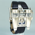 MINT PAPERS MB&F HM4 Final Edition 8 Pieces Thunderbolt Titanium Steel Aviator Watch