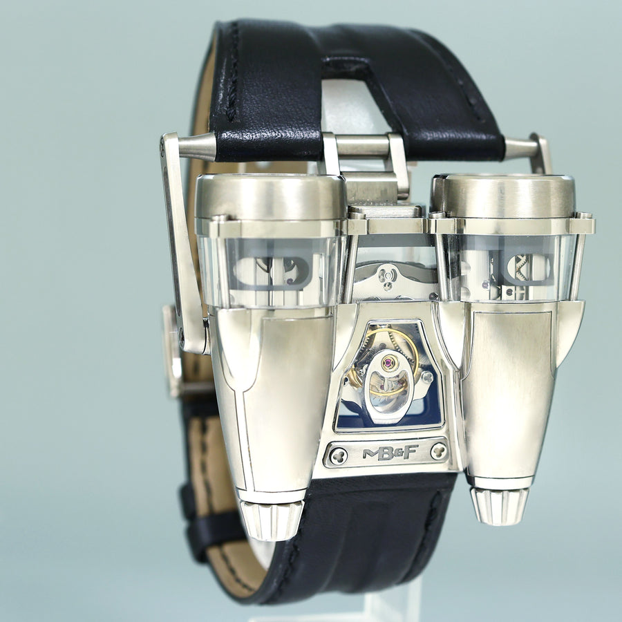 MINT PAPERS MB&F HM4 Final Edition 8 Pieces Thunderbolt Titanium Steel Aviator Watch