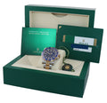 2015 MINT BOX PAPERS Rolex Submariner Blue Ceramic 116613 Two Tone Gold Watch