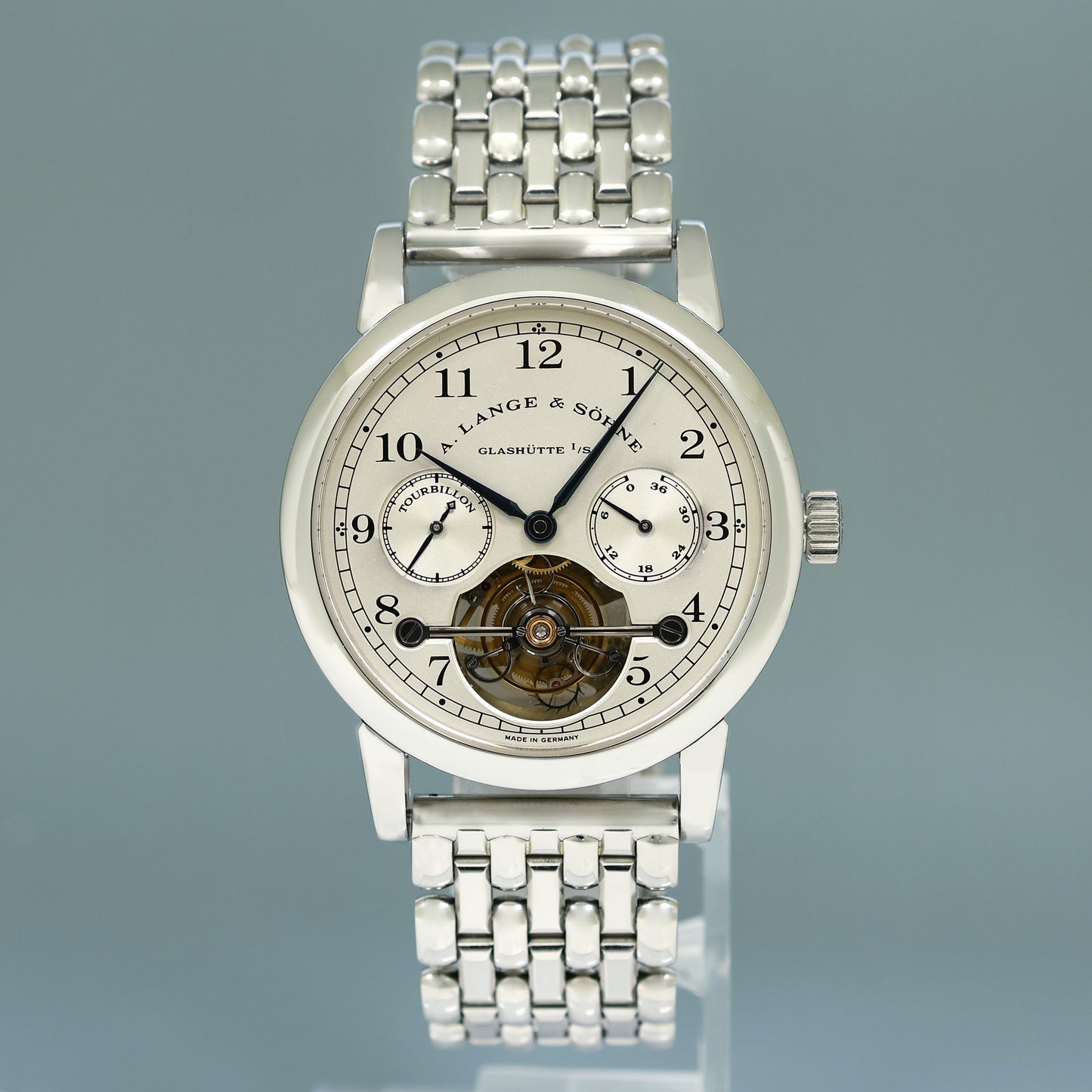 A. Lange & Söhne 751.005 Tourbillon Platinum 38mm Limited Edition Pour Le Merite Watch
