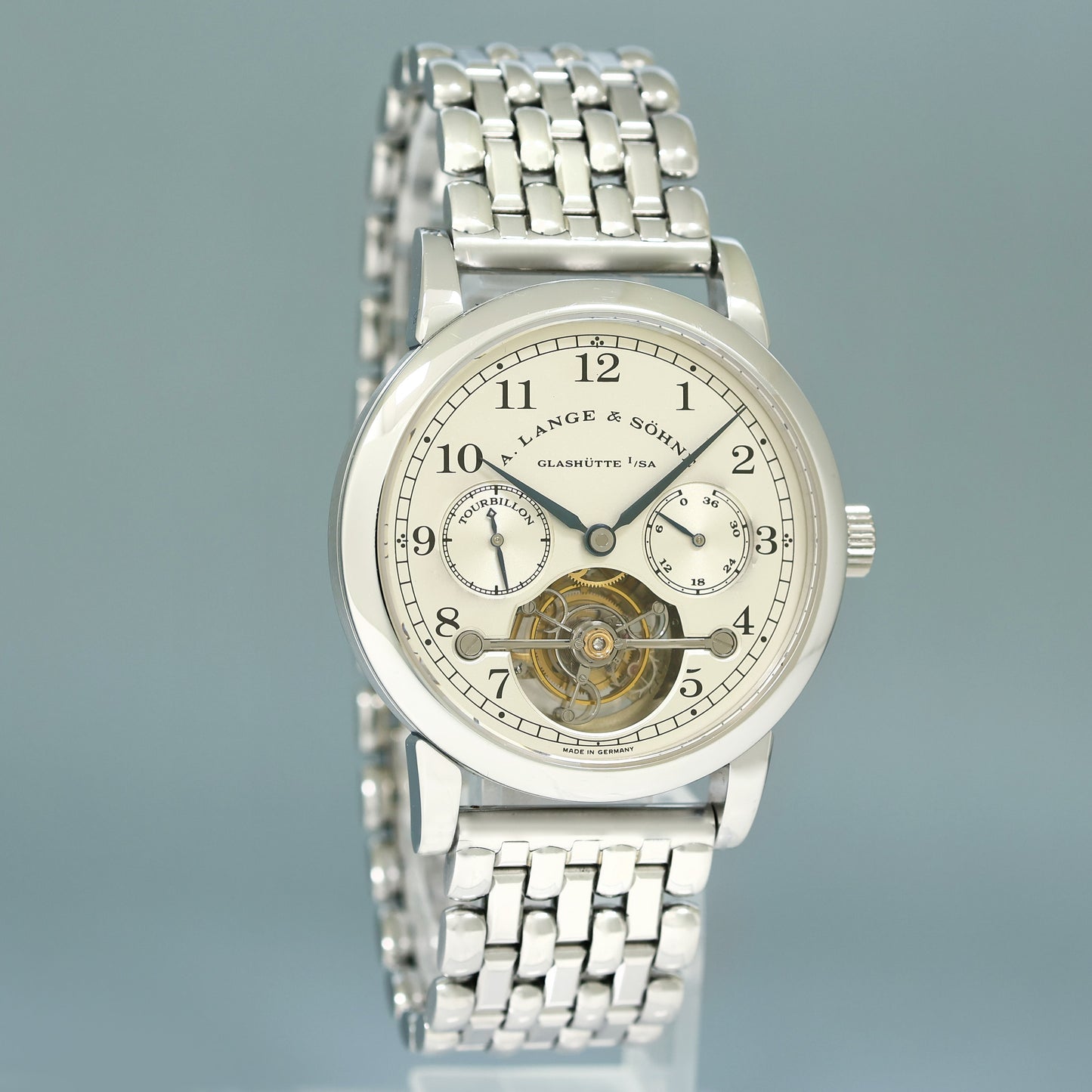 A. Lange & Söhne 751.005 Tourbillon Platinum 38mm Limited Edition Pour Le Merite Watch