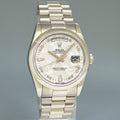 2007 MINT Rolex Platinum President 118206 Meteorite Diamond 36mm Day Date Watch Box
