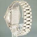 2007 MINT Rolex Platinum President 118206 Meteorite Diamond 36mm Day Date Watch Box