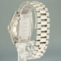 MINT 2004 PAPERS Rolex Platinum President 118206 Glacier Roman Day Date 36mm Watch