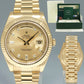 MINT PAPERS Rolex Day Date II President Yellow Gold Diamond 41mm 218238 Watch Box
