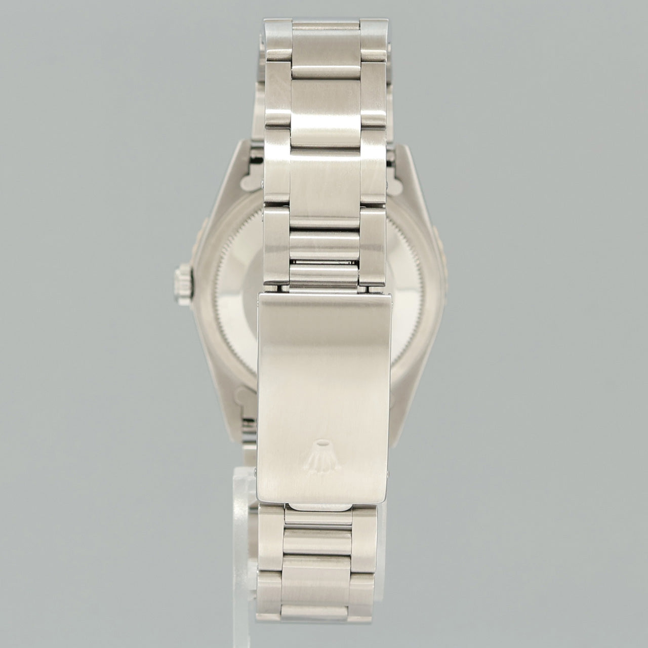 MINT Rolex DateJust 16264 Turn-O-Graph Silver Stick Oyster White Gold 36mm Watch Box