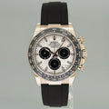 2025 NEW PAPERS Rolex Daytona White Gold 126519LN Ceramic Meteorite Oysterflex Watch