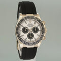 2025 NEW PAPERS Rolex Daytona White Gold 126519LN Ceramic Meteorite Oysterflex Watch