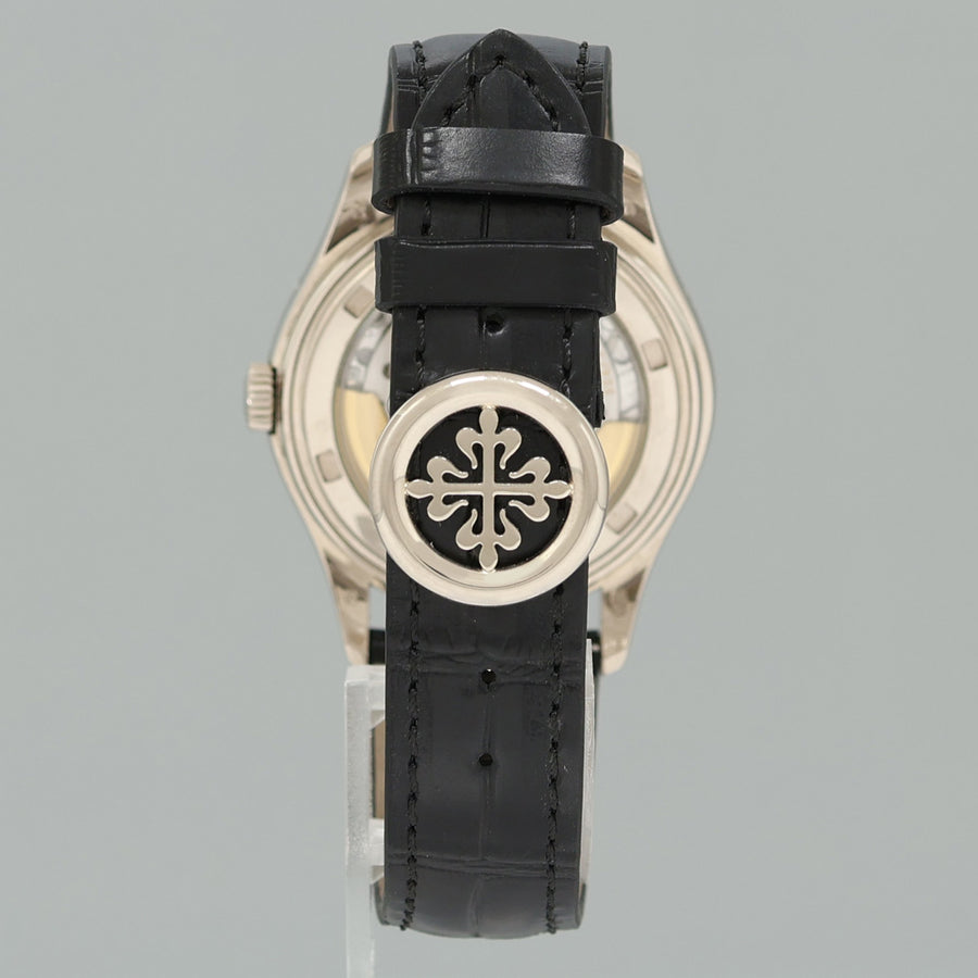 MINT PAPERS Patek Philippe 5146G Tiffany Dial White Gold Annual Calendar Grey Watch