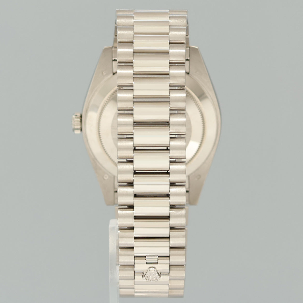 PAPERS MINT Rolex Day Date 40 White Gold President METEORITE 228239 Watch Box