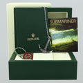 Rolex Flat 4 Kermit F Serial 16610LV Green Submariner 40mm Watch Box