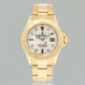 Rolex Yacht-Master Yellow Gold 16628 MOP Mother of Pearl Diamond 40mm Watch Box