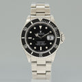 MINT PAPERS 1994 Rolex Submariner Date 16610LN Steel Black Dial 40mm Oyster Watch