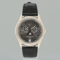 MINT Patek Philippe 5146G White Gold Annual Calendar Grey 39mm Moon Watch Box