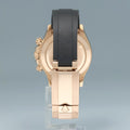 MINT 2021 Rolex Daytona Ceramic 116515LN Rose Gold Sundust Stick Oysterflex Watch