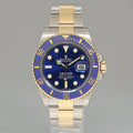 2022 MINT Rolex Submariner 41mm Blue 126613LB Two Tone Yellow Gold Watch