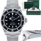 2007 ENGRAVED REHAUT Rolex Submariner No-Date 4 line 14060M Steel Black Watch