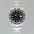 2023 RSC SERVICE PAPERS Rolex GMT Master II 116710 BLNR Steel Batman Blue Watch