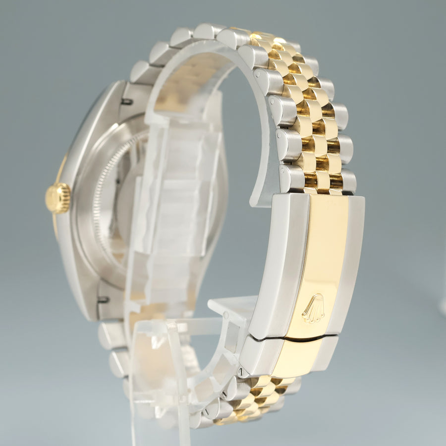 PAPERS MINT Rolex DateJust 41 126333 Two Tone Gold Wimbledon Jubilee Watch Box