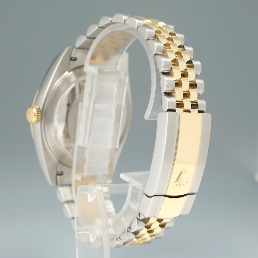 2020 MINT Rolex 126333 DateJust 41 Two Tone Yellow Gold Wimbledon 41mm Jubilee Watch Box