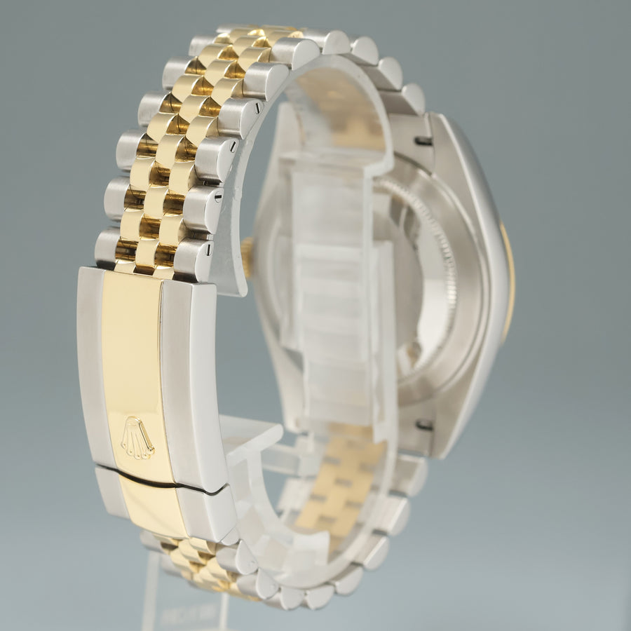 PAPERS MINT Rolex DateJust 41 126333 Two Tone Gold Wimbledon Jubilee Watch Box