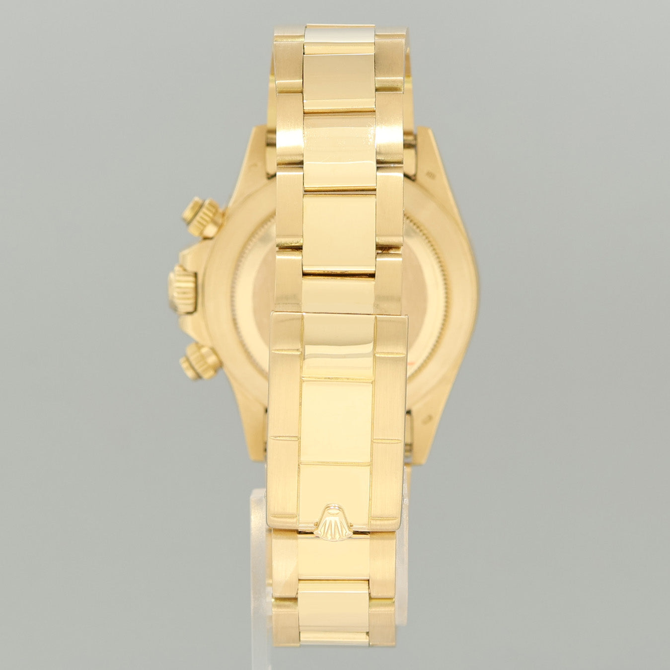 2026 Service  Rolex Daytona 16528 Zenith White Stick Inverted 6 Chrono Yellow Gold Watch