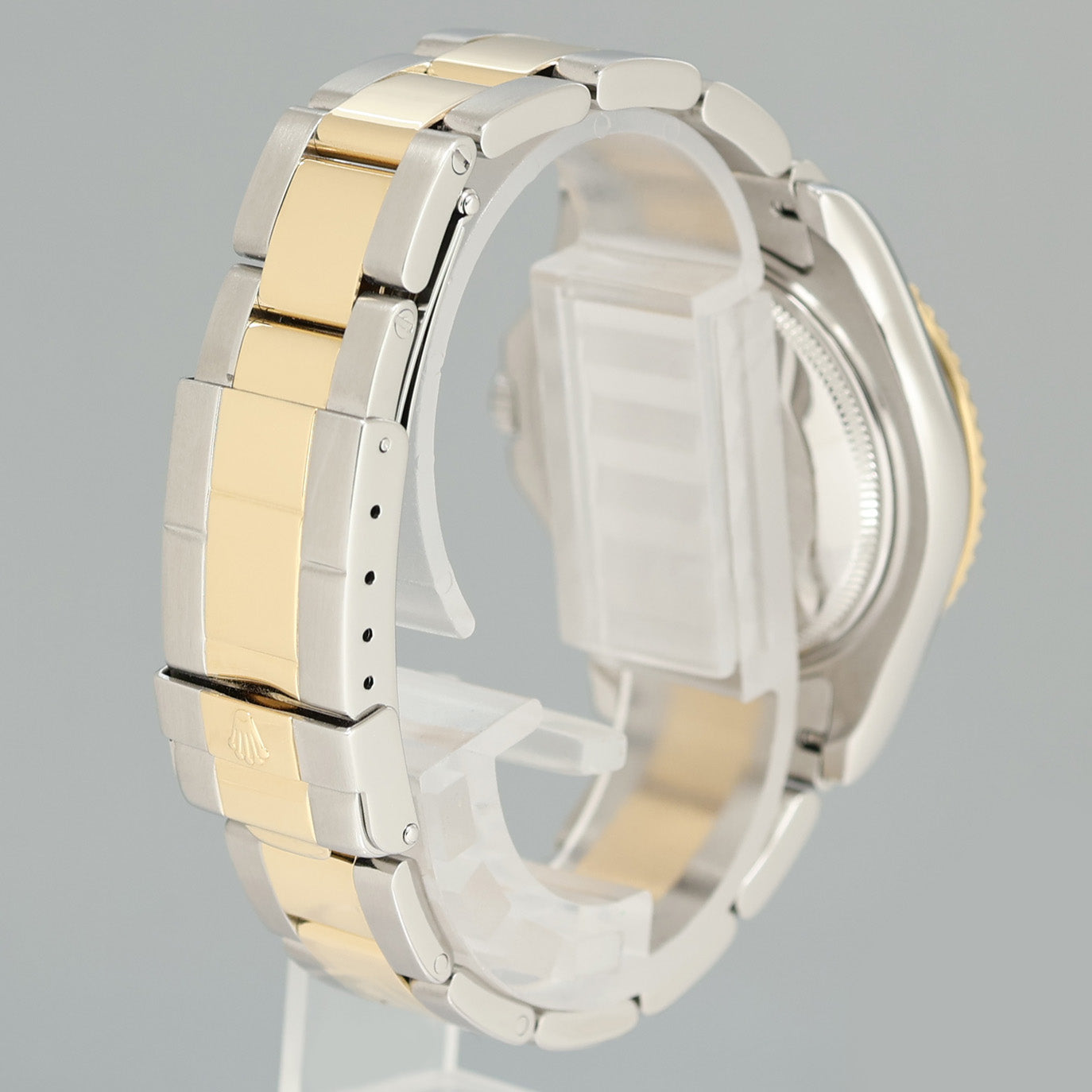 MINT Ladies Rolex Yacht-Master 168623 35mm Yellow Gold Two Tone White Watch Box