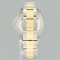 MINT Ladies Rolex Yacht-Master 168623 35mm Yellow Gold Two Tone White Watch Box