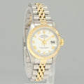 PAPERS MINT Ladies Rolex 26mm DateJust 79173 Two Tone Yellow Gold Jubilee Watch
