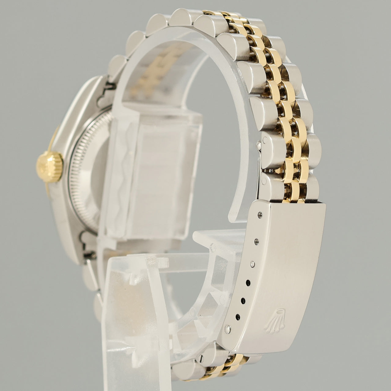 PAPERS MINT Ladies Rolex 26mm DateJust 79173 Two Tone Yellow Gold Jubilee Watch