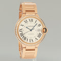 MINT DIAMOND Cartier 3941 Ballon Bleu Rose Gold 42mm Watch Box