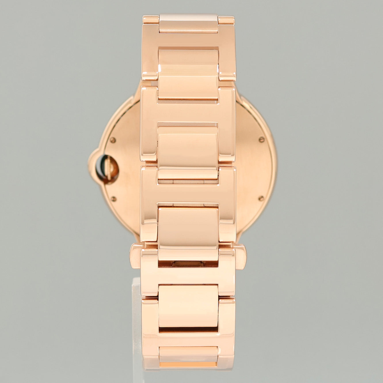 MINT DIAMOND Cartier 3941 Ballon Bleu Rose Gold 42mm Watch Box