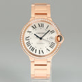 MINT DIAMOND Cartier 3941 Ballon Bleu Rose Gold 42mm Watch Box