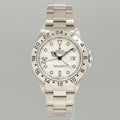1998 PAPERS MINT Rolex Explorer II White 16570 40mm Polar GMT Watch Box
