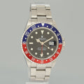 2002 MINT PAPERS Rolex GMT-Master II 2 Pepsi Blue Red Steel 16710BLRO 40mm Watch