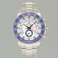2016 MINT Rolex 116680 Yacht-Master II 44mm Steel White Blue Ceramic Watch Box