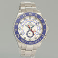 2016 MINT Rolex 116680 Yacht-Master II 44mm Steel White Blue Ceramic Watch Box