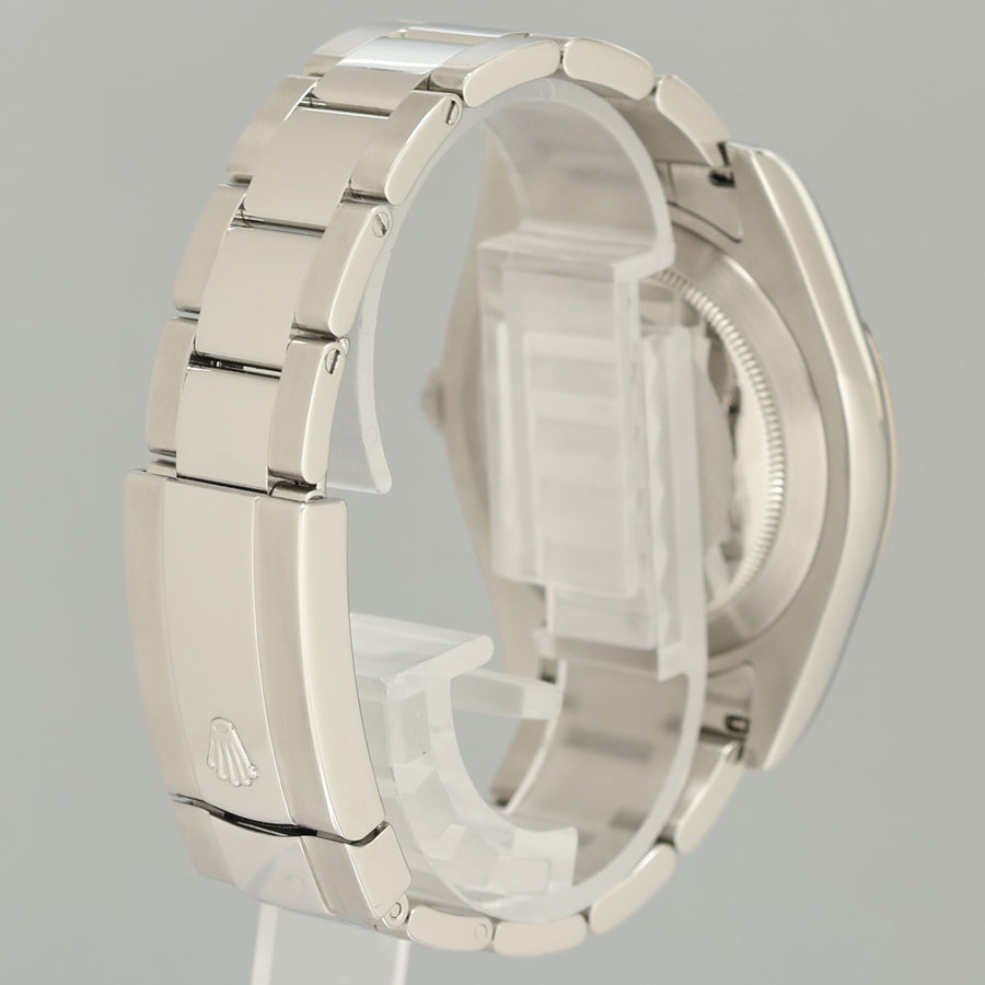 MINT Rolex DateJust 2 Wimbledon White Gold Fluted Bezel 116334 Watch Box